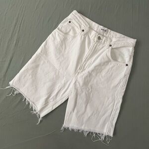 AGOLDE white denim shorts Size 28 #denim #summer #jorts #la #white